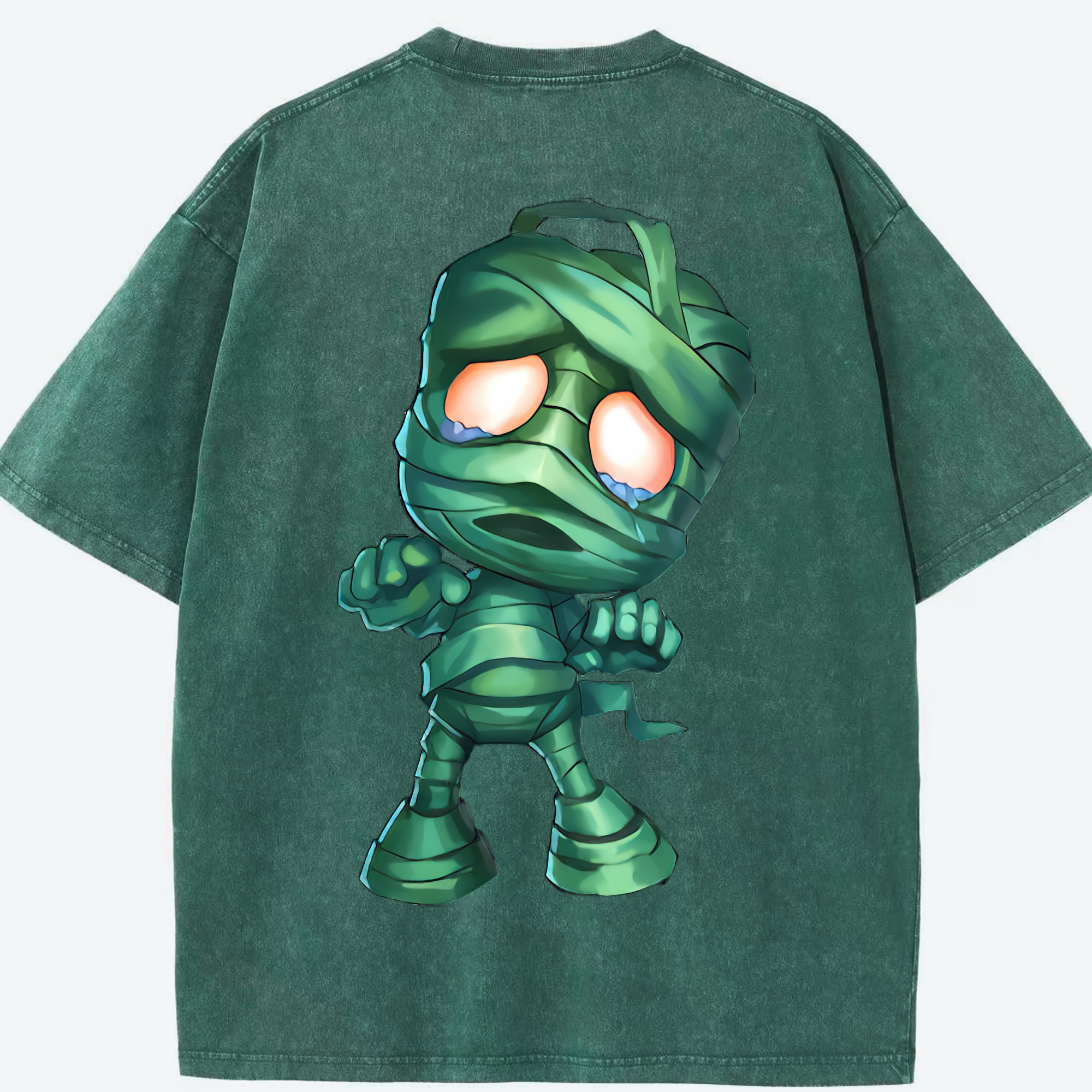 リーグ・オブ・レジェンド League of Legends LOL 綿100% ヴィンテージ風 半袖Tシャツ（背面プリント）
